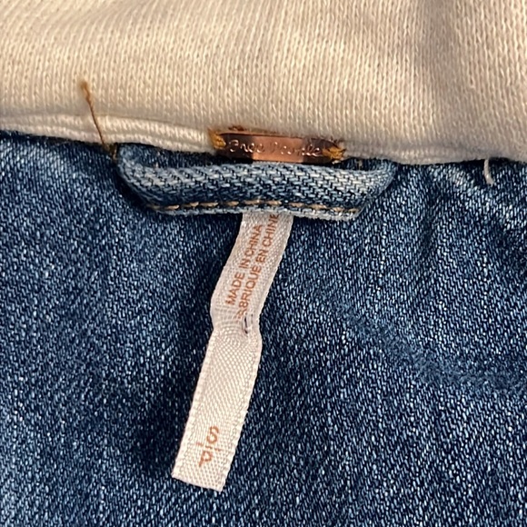 Free People Denim Knit Jacket - Picture 4 of 5